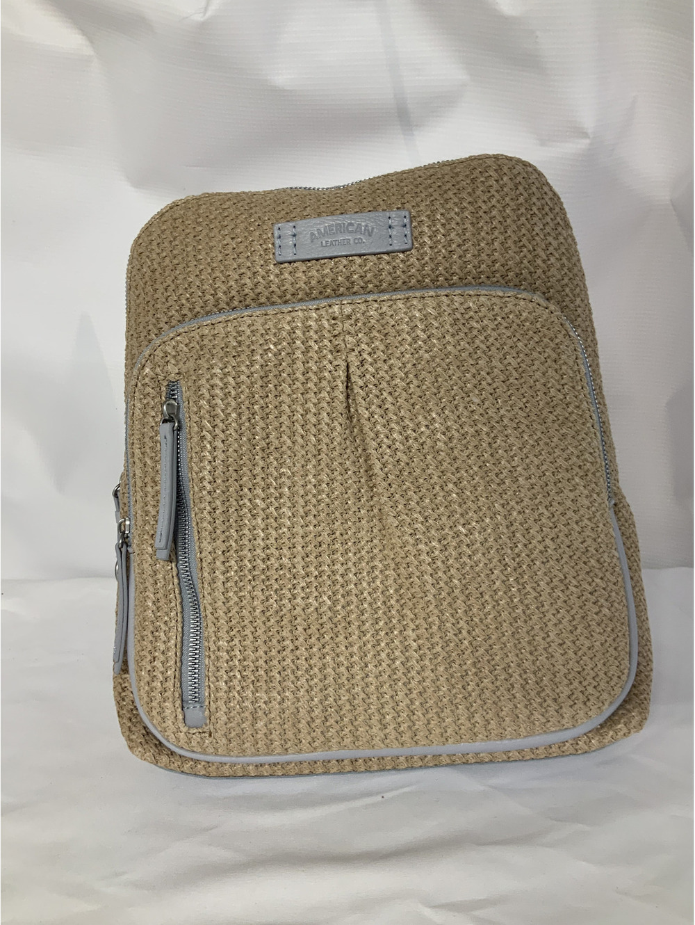 American Leather CO.  Raffia Cleveland backpack